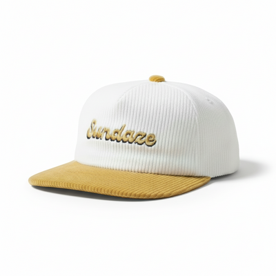 86' Split Snapback Yellow Corduroy
