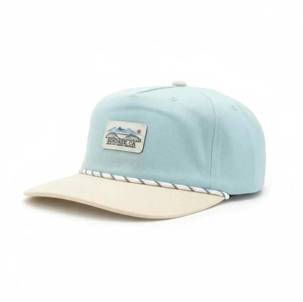 Teal and White Cotton Adventure Seeker Nylon with cord – SunDaze