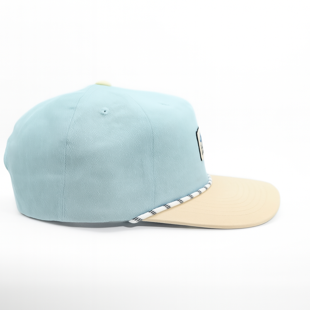 Teal and White Cotton Adventure Seeker Nylon with cord