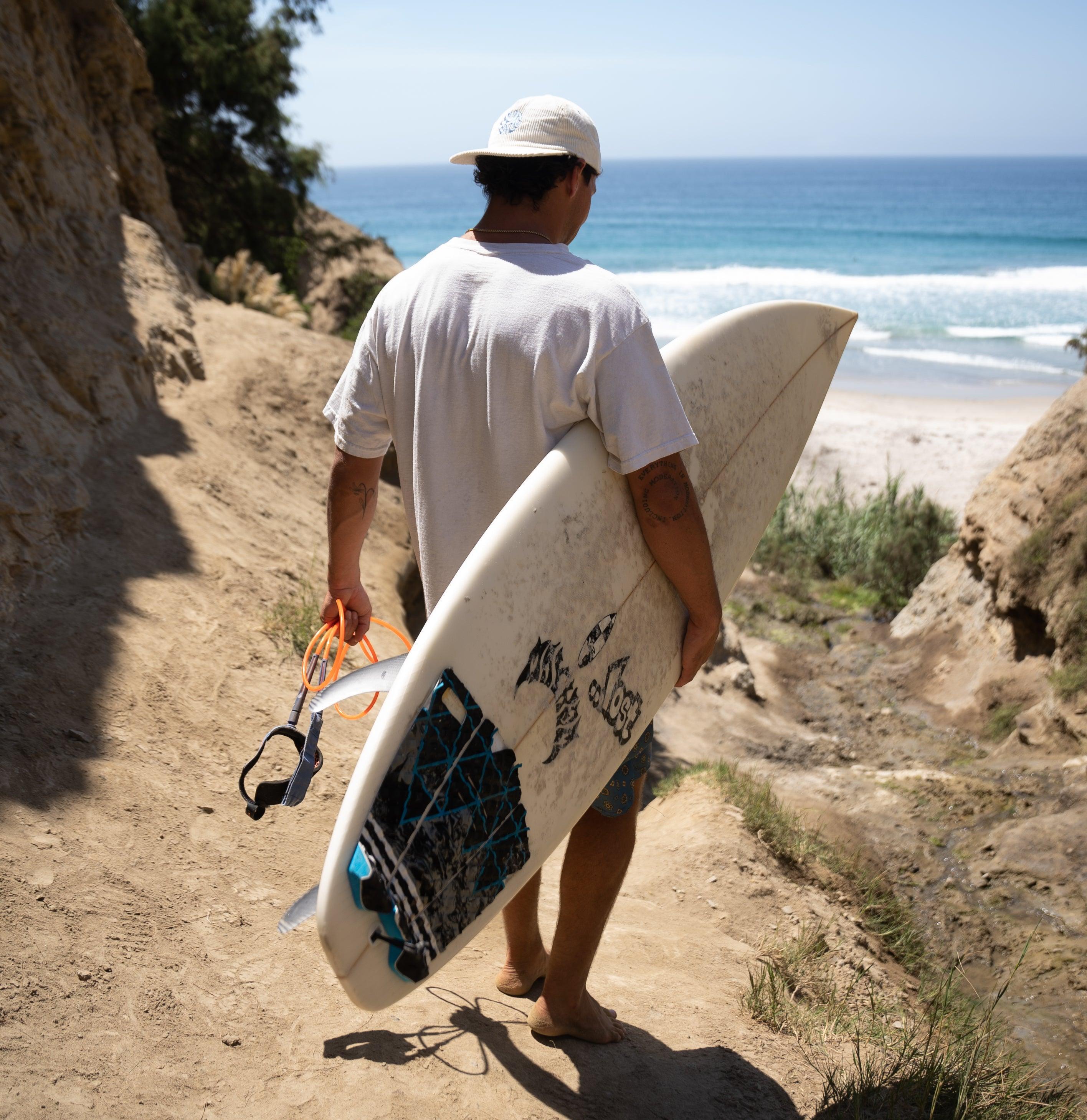 White Out Corduroy SunDaze Circle 5-panel-SunDaze California