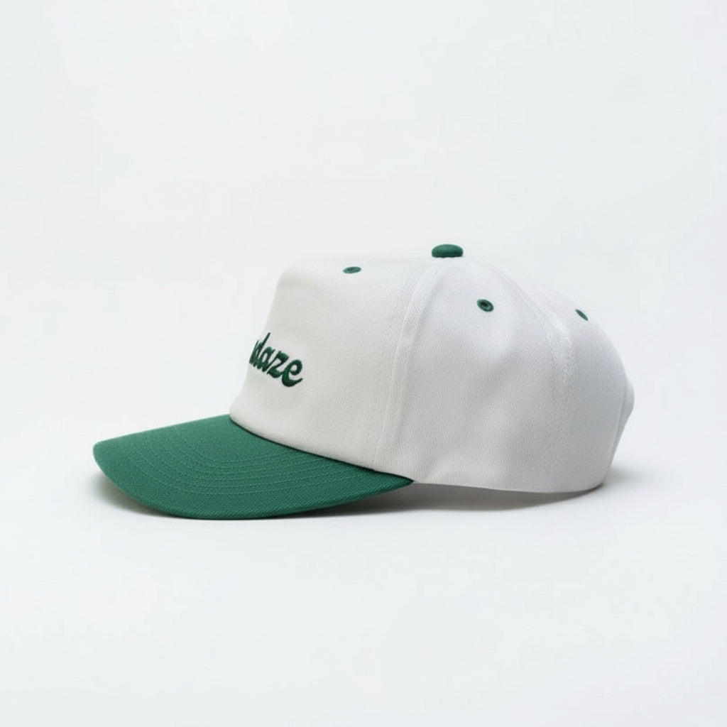 86' Pacific Cotton Snapback White/Green