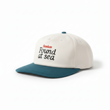 Found at Sea Dark Blue and White Cotton